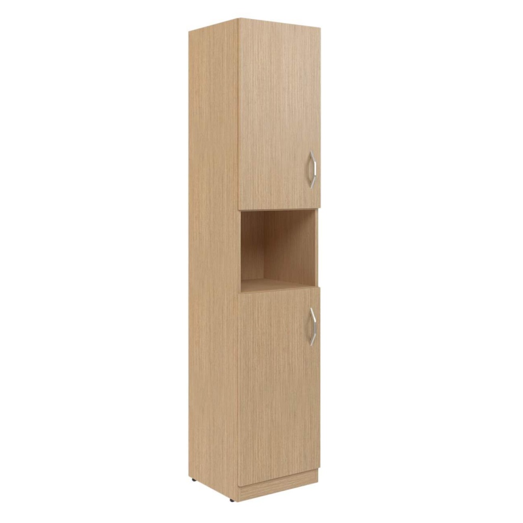 Шкаф колонка с 2-мя глухими малыми дверьми SR-5U.4 R 386х375х1815